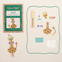 Make Your Own Giraffe Peg Doll Kit, thumbnail 3 of 7