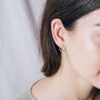 Sterling Silver Circle Earrings, thumbnail 1 of 4