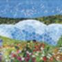 Eden Project, Cornwall, Collage Art Print, thumbnail 2 of 5