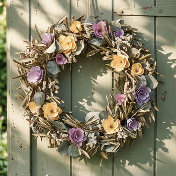 Colourful Floral Summer Wreath Collection, 4 of 8