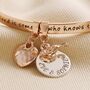 Personalised 'Friend' Meaningful Word Bangle, thumbnail 6 of 6