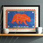 The Great Bear Constellation Poster Print, thumbnail 1 of 4