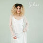 Silver Sequined Kimono | Sparkly Wedding Dress Cover, thumbnail 3 of 12