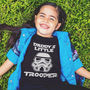 Daddy's Little Trooper Kid's T Shirt, thumbnail 1 of 2