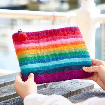 Felt Rainbow Pouch, 3 of 4