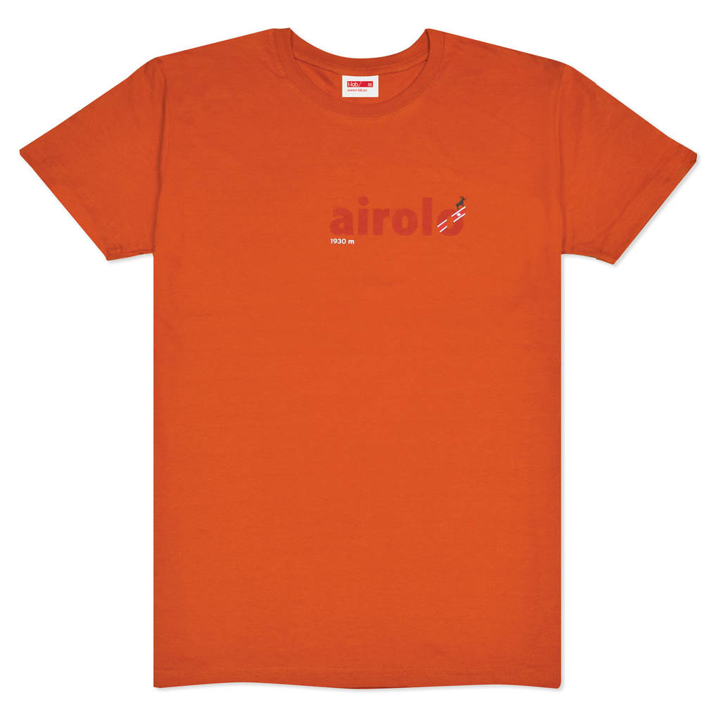 burnt orange mens t shirt