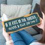 Personalised If It Fits In The Toaster Sign, thumbnail 4 of 7