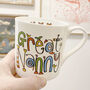 Great Nanny Or Nan Bone China Mug, thumbnail 7 of 7