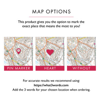 Our Special Place Personalised Map Print, 3 of 10