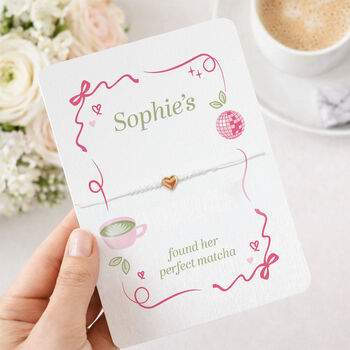 Perfect Matcha Hen Party Bracelet Favour, 6 of 9