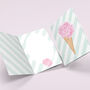 Pack Of Flower Ice Cream Greeting Cards, thumbnail 9 of 12