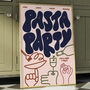 Pasta Party Print, thumbnail 1 of 10