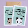Personalised First Halloween Card, thumbnail 1 of 5