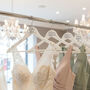 Personalised Classic Wedding Dress Bridal Hanger, thumbnail 1 of 5