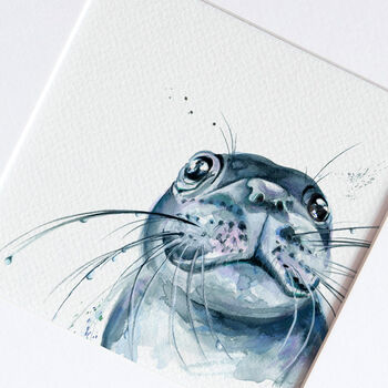 Inky Seal Illustration Print, 3 of 12