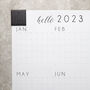 2023 Wall Calendar Planner With Leather Corners, thumbnail 9 of 9