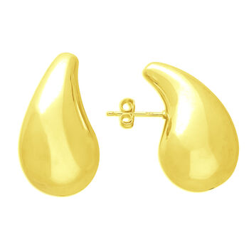 Elegant Gold Plated Teardrop Earrings, 3 of 3