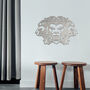 Three Lions Metal Wall Art England Football Tribute, thumbnail 5 of 11