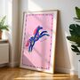 Year Of The Horse Whimsical Floral Horse Art Print, thumbnail 1 of 3