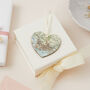 Personalised Map Heart Valentine Keepsake Gift For Her, thumbnail 1 of 12