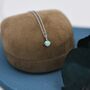 Green Opal Pendant Necklace In Sterling Silver, thumbnail 1 of 12