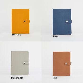 A5 Personalised Vegan Non Leather Nicobar Notebook, 5 of 11