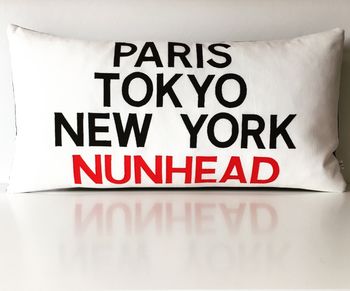 The Personalised Tourist Cushion, 12 of 12