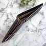 Men's Brown Simple Leather Wallet, thumbnail 3 of 4