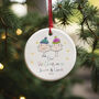 Our First Christmas As Auntie And Uncle Ceramic Tree Decoration C, thumbnail 1 of 2