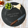Personalised Dad 'You're Grate' Cheese Board Gift, thumbnail 4 of 6
