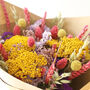 Luxury Rainbow Brights Dried Flower Bouquet, thumbnail 2 of 3