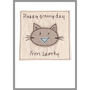 Personalised Cat Mother's Day Card For Mum Or Grandma, thumbnail 2 of 12