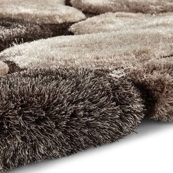 Noble House Area Rug Hand Tufted Rectangle Beige, 4 of 6