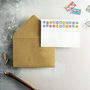 'Thank You' Set Of 10 Letterpress Note Cards, thumbnail 2 of 2