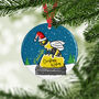 Personalised Manchester Bee Bauble, thumbnail 3 of 5