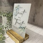 Botanical Personalised Love Is Sweet Sign Opaque, thumbnail 2 of 6