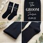Personalised Groomsmen Gifts Groom Wedding Socks, thumbnail 5 of 9