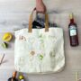 Stitch Your Cocktails Tote Bag, thumbnail 1 of 9