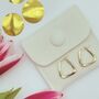 Cosy Self Care Gift For Mum – Slippers, Gold Earrings, Makeup Bag And Hand Cream, thumbnail 4 of 11