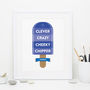 Personalised Childrens Name Print, thumbnail 3 of 9