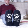 Personalised Daddy Bear Paw Socks, thumbnail 1 of 4
