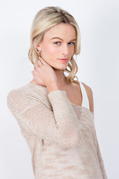 Wave Studs With Drips, 10 of 10