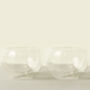 Twin Cloud Glass Chawan Set, thumbnail 4 of 6