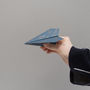 Personalised, Foiled Paper Plane, Father's Day Card, thumbnail 6 of 8