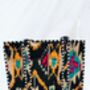 Black Aztec Tote Bag, thumbnail 1 of 2
