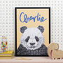 Personalised Panda Print, thumbnail 1 of 11