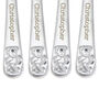 Personalised Teddy Four Piece Embossed Cutlery Set, thumbnail 7 of 8