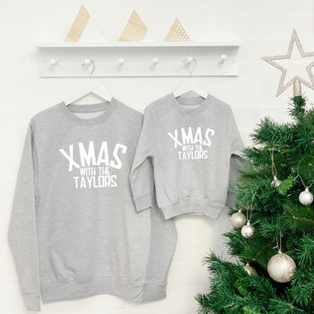 Xmas With The … Personalised Sweatshirt, 3 of 5