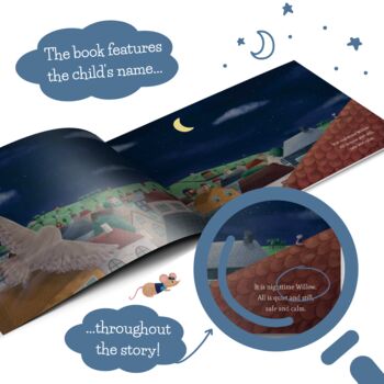 'The Sleepytown Express' Personalised Storybook – A Bedtime Keepsake Gift From Mummy, 4 of 12