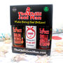 'Ho Ho Hot Christmas' Chilli Sauce Gift Set, thumbnail 3 of 6